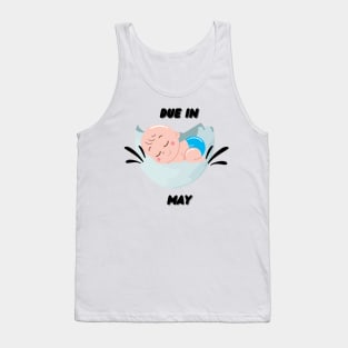 Due in May Baby Gift Tank Top